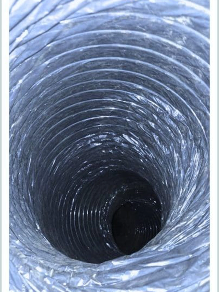 Dryer Vent After Cleaning